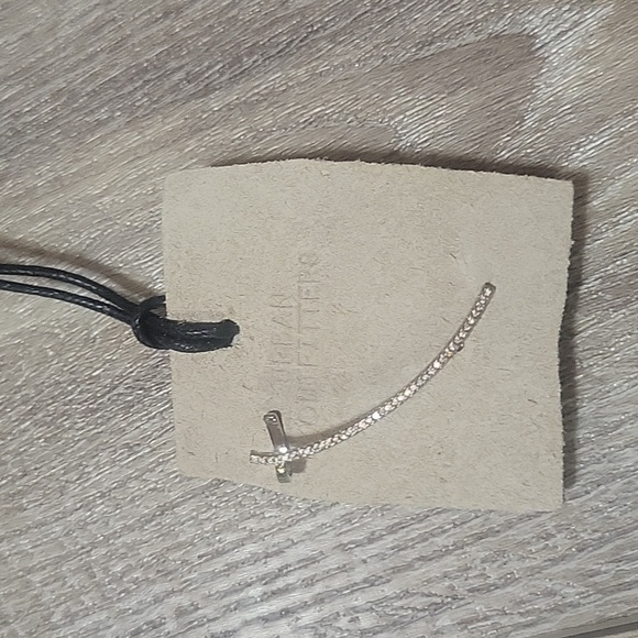 Urban Outfitters Jewelry - Urban Outfitters Silver Toned Single Earring Climber with Cuff NWT